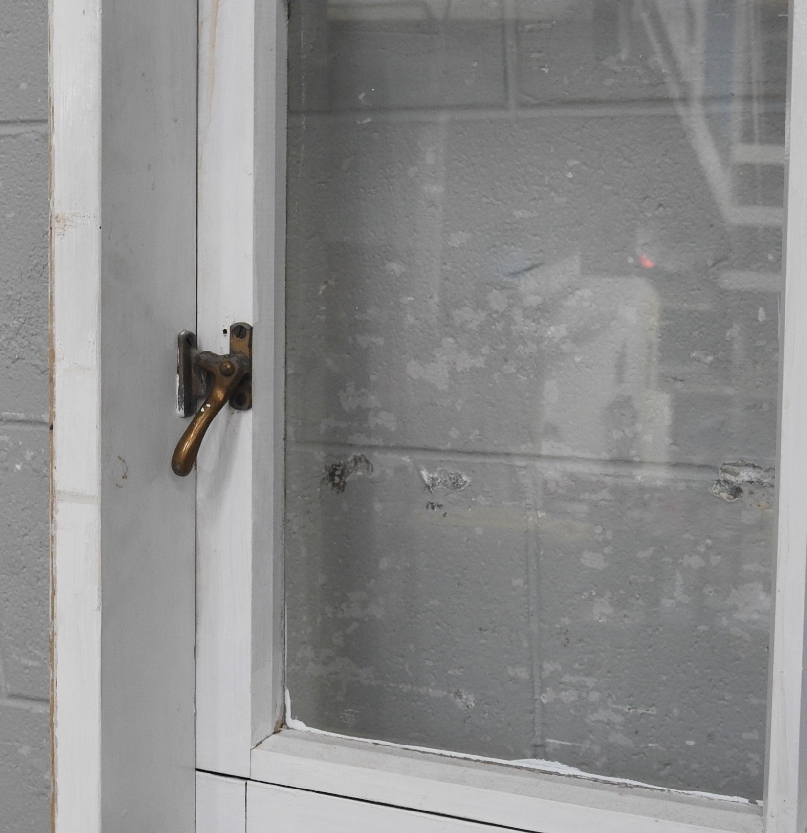 Wooden Colonial Style 8-Light French Doors With Sidelight