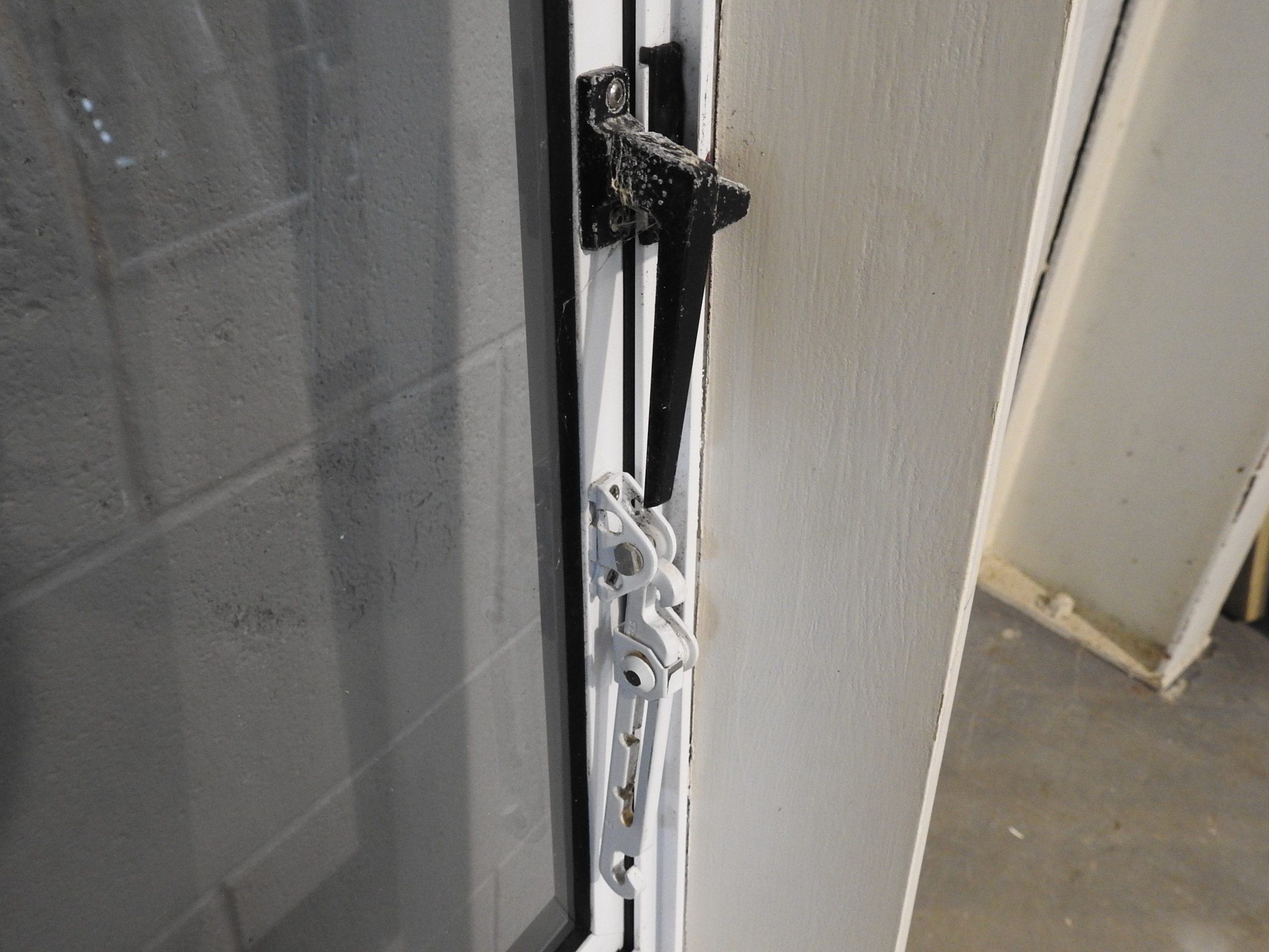 Large White Aluminium Awning Window with Tinted Glass