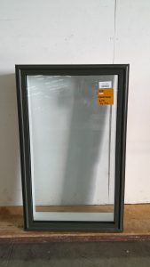 Karaka green double glazed fixed window