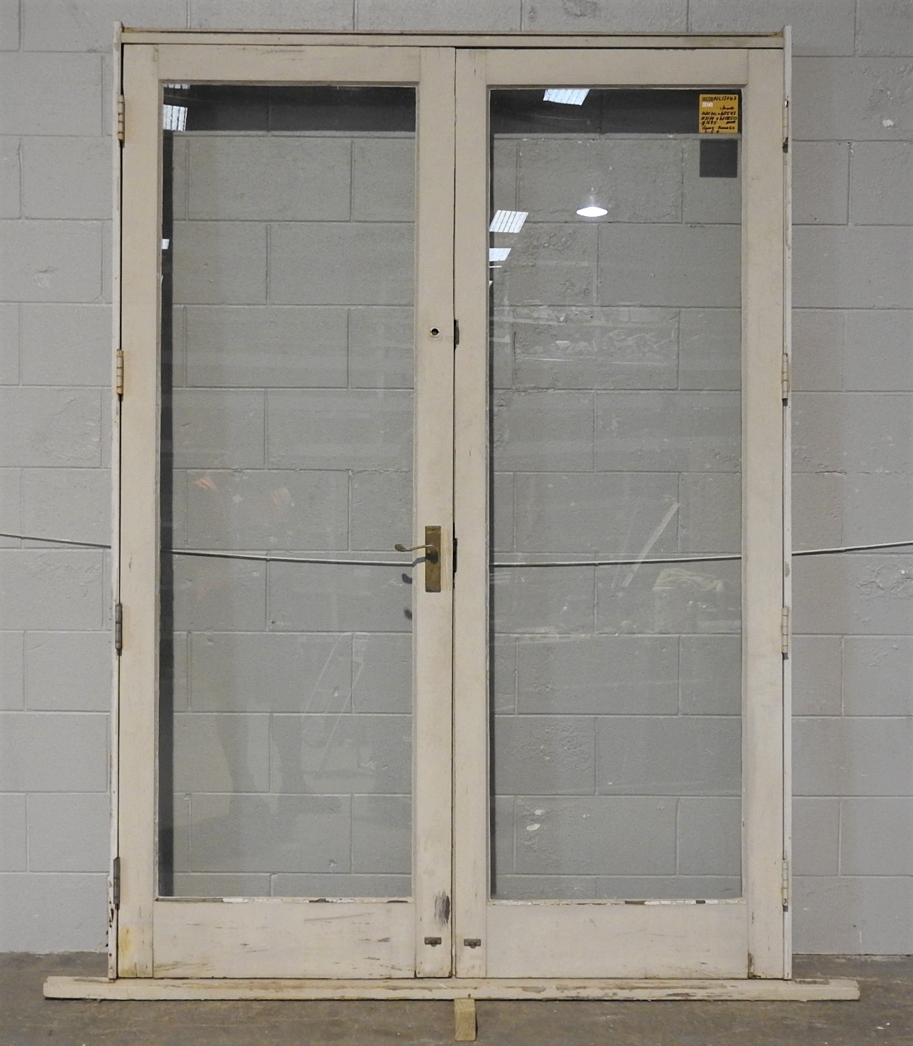 Wooden French Doors With Laminated Safety Glass