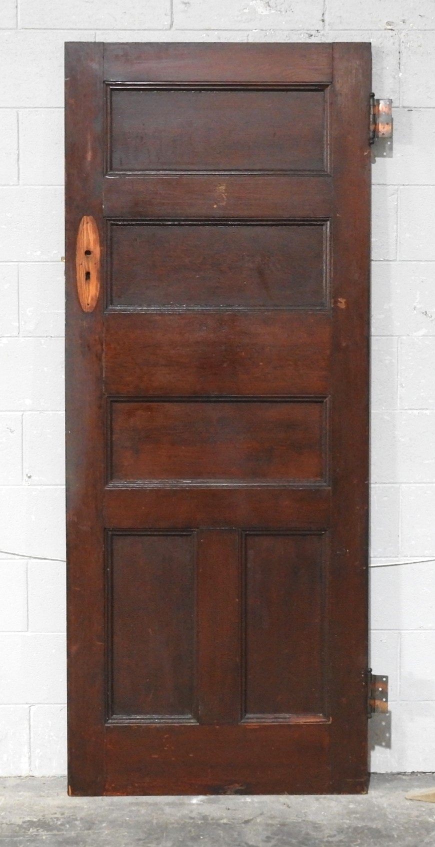 Wooden Interior Bungalow 5-Panel Door - Unhung