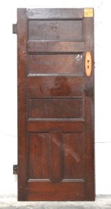 Wooden Interior Bungalow 5-Panel Door - Unhung