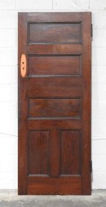 Wooden Interior Bungalow 5-Panel Door - Unhung