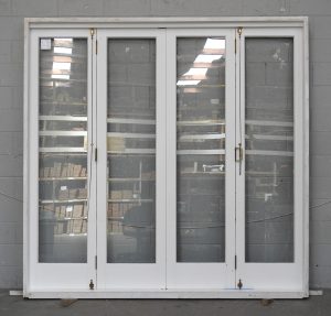 Wooden (Cedar) Bi-Fold Doors - Middle Opening