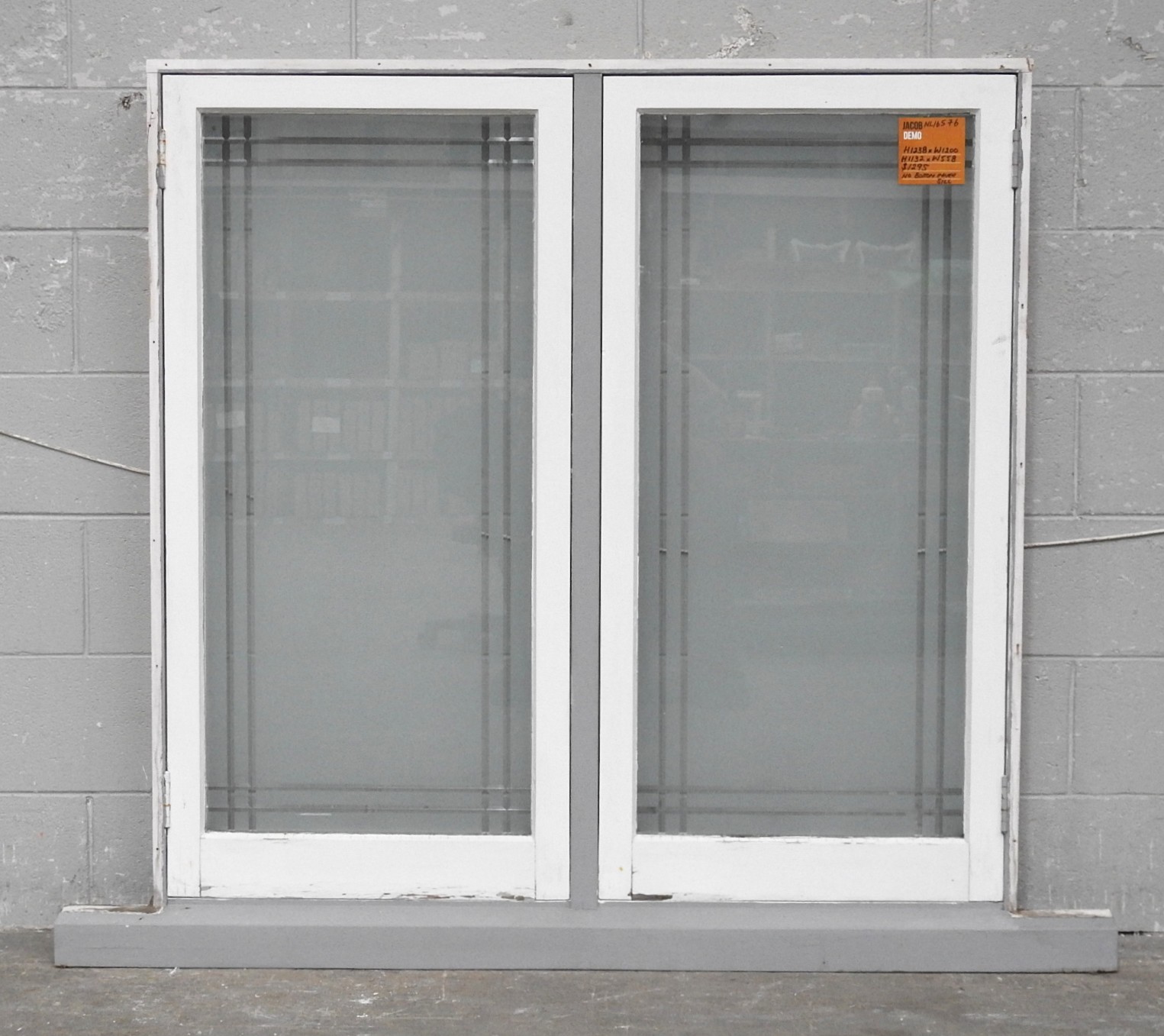 Wooden Casement Window - Two Opening Sashes