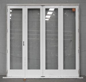 Wooden (Cedar) Bi-Fold Doors - Middle Opening