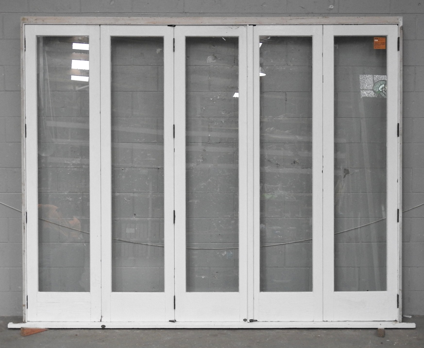 Wooden (Cedar) Bi-Fold Doors - Middle Opening