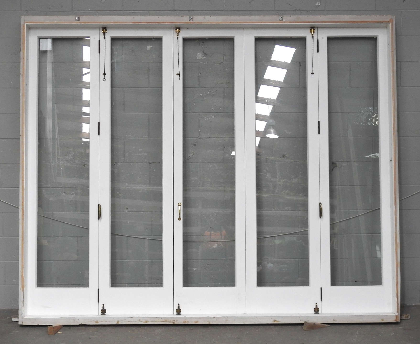 Wooden (Cedar) Bi-Fold Doors - Middle Opening
