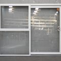 Matt Appliance White Aluminium Sliding Door - New
