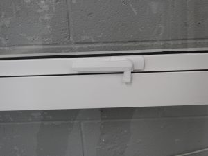 Matt Appliance White Aluminium Sliding Door - New