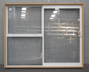 Matt Appliance White Aluminium Sliding Door - New