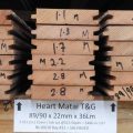 Heart Matai Tongue & Groove Flooring - 36Lm = 2.9m2 Job Lot