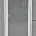 White Aluminium Single Awning Window - Double Glazed