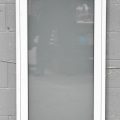 White Aluminium Single Awning Window - Double Glazed