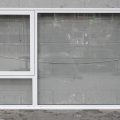 White Aluminium Single Awning Window - Double Glazed