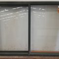 Karaka green aluminium sliding window