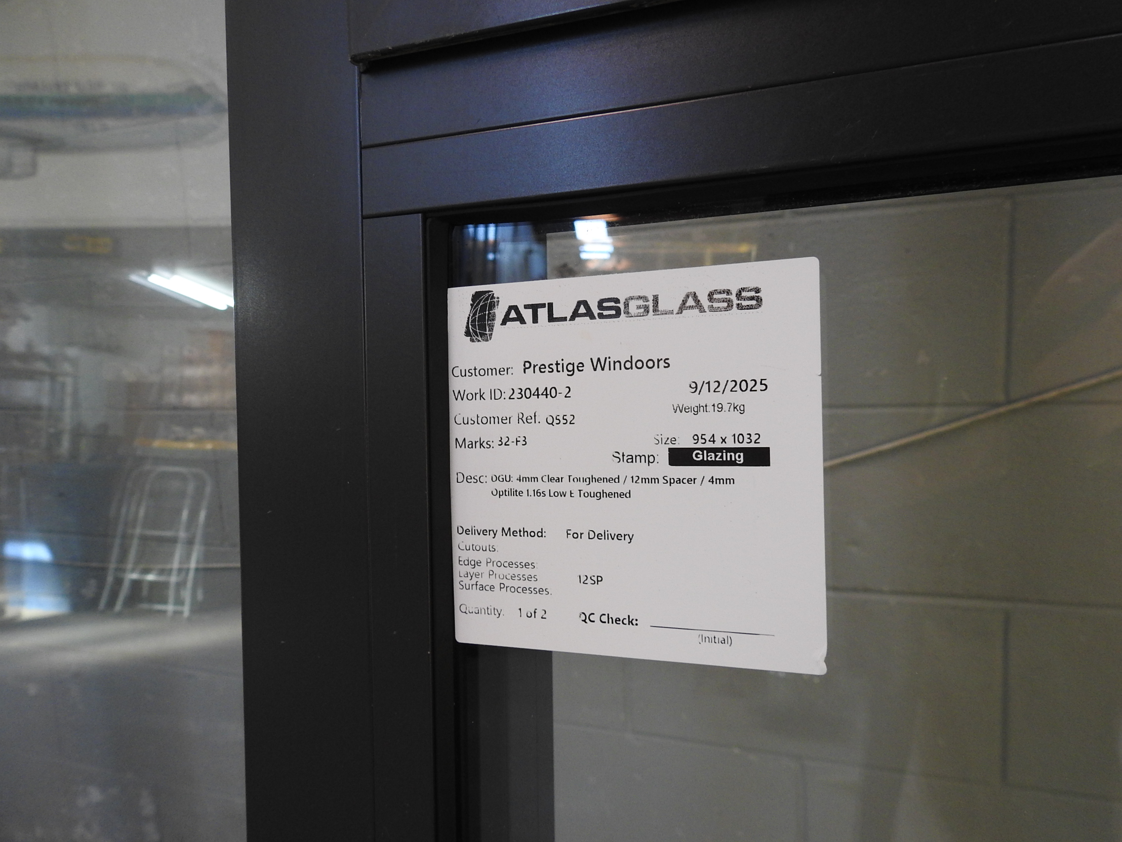Ironsand Aluminium Two Door Ranch Slider - Double Glazed