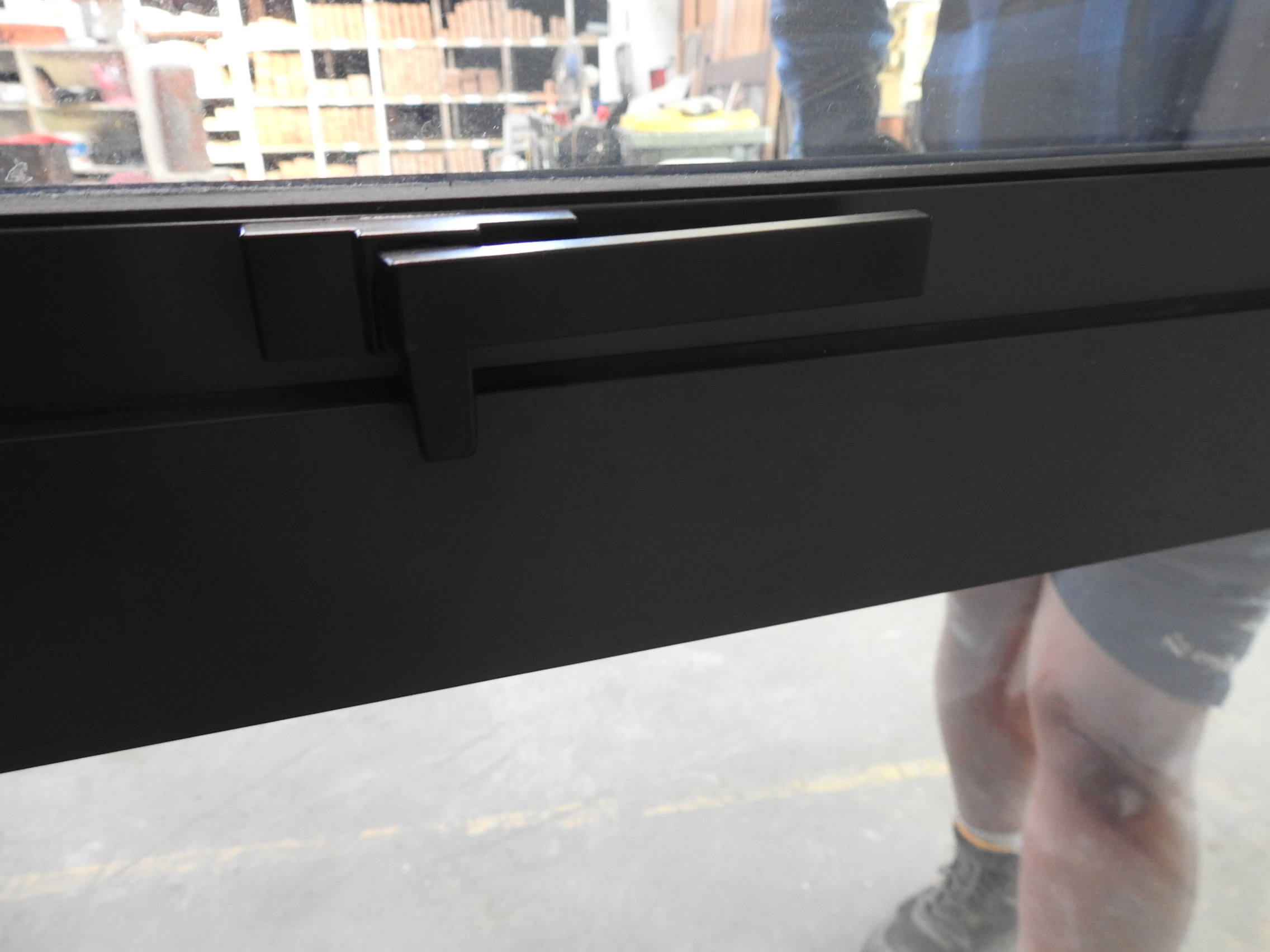 Ironsand Aluminium Two Door Ranch Slider - Double Glazed