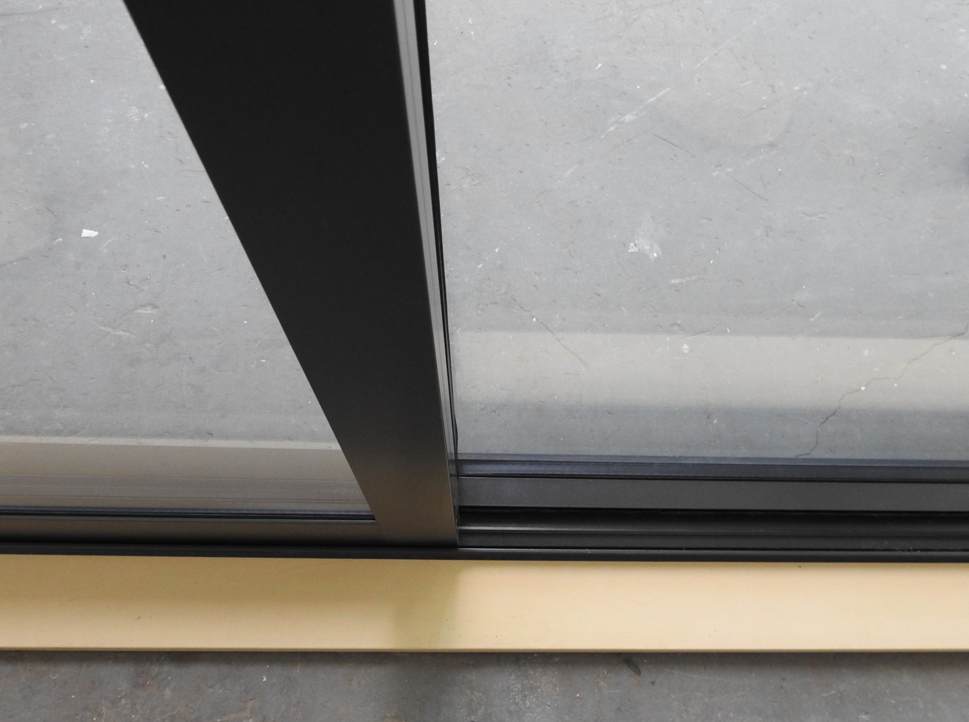 Ironsand Aluminium Two Door Ranch Slider - Double Glazed