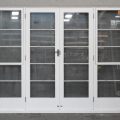 Wooden 5-Light French Doors With Sidelights - Native Timber