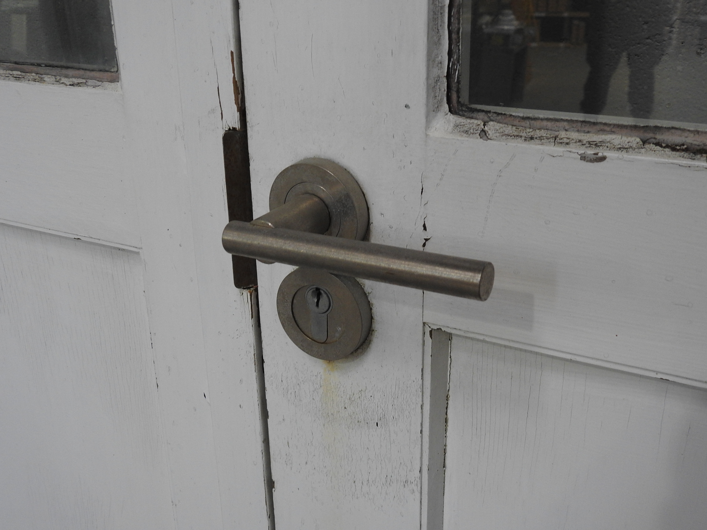 Wooden Entrance Door With Sidelight