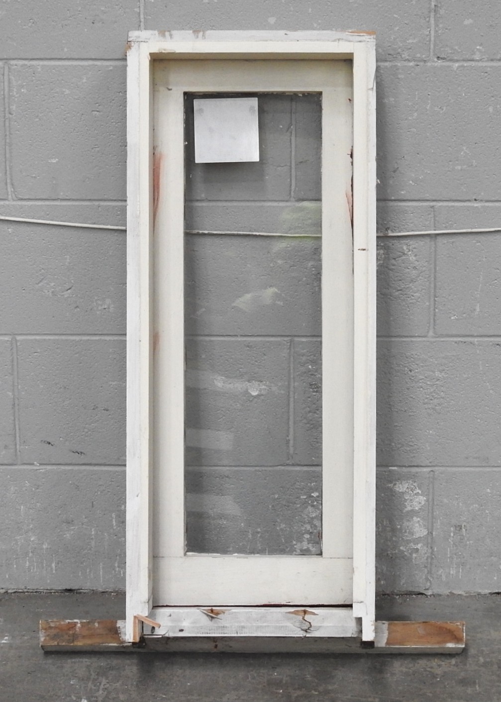 Wooden Single Awning Portrait Window - Bottom Opening