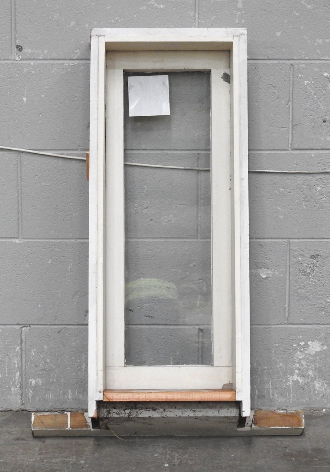 Wooden Single Awning Portrait Window - Bottom Opening