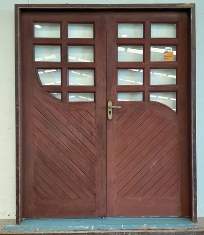 Beautiful Solid wooden kwila French doors