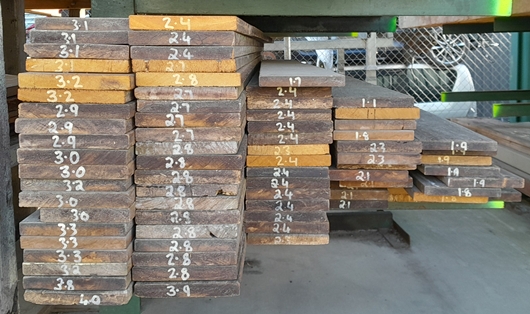 Vitex hardwood decking timber