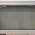 New silver double glazed awning window