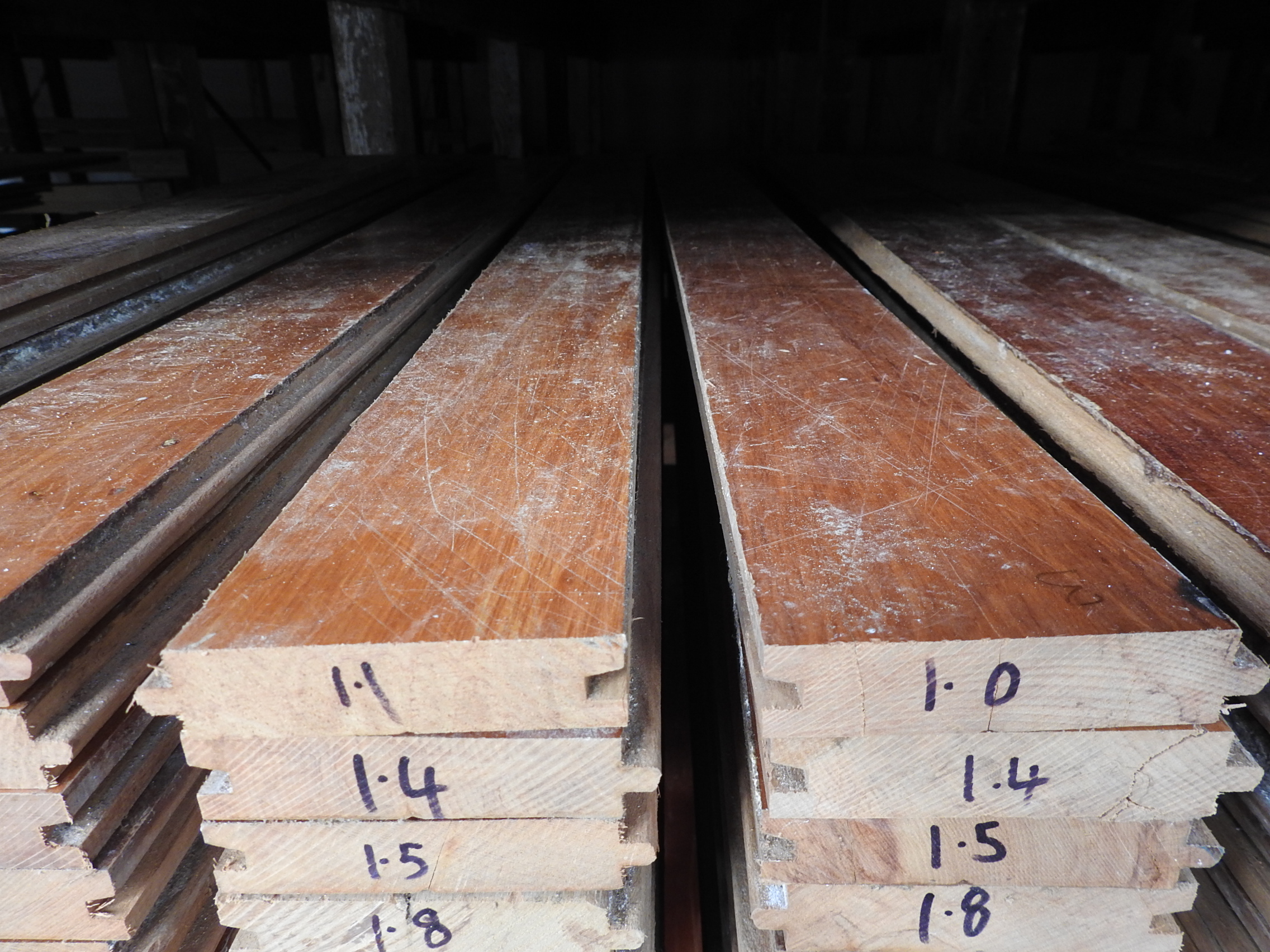 Rimu Tongue & Groove Flooring - 258Lm = 21m2 Job Lot