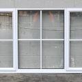 Colonial Style White Aluminium Casement Window
