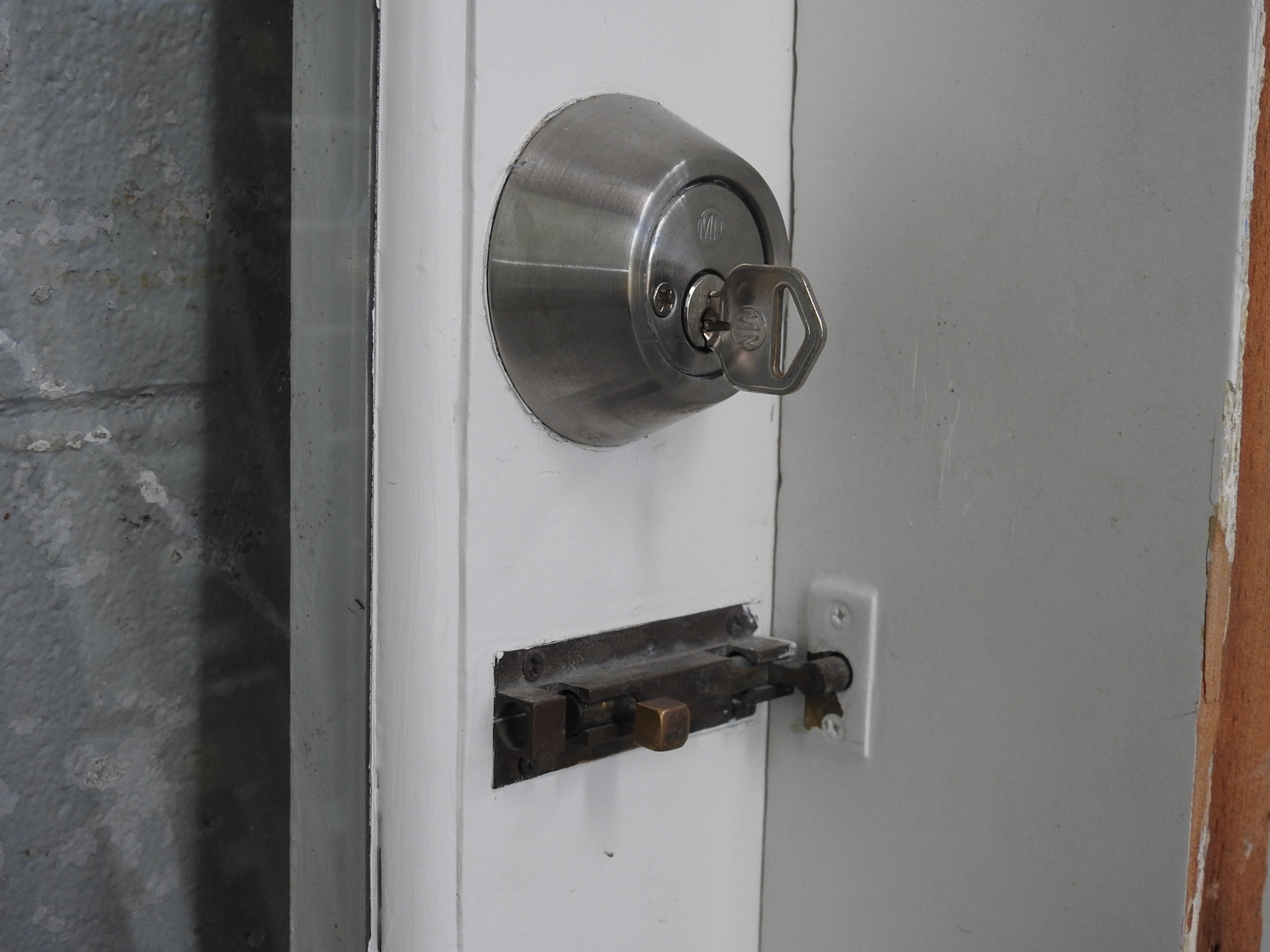 Wooden Bungalow 15-Light Entry Door - Hung