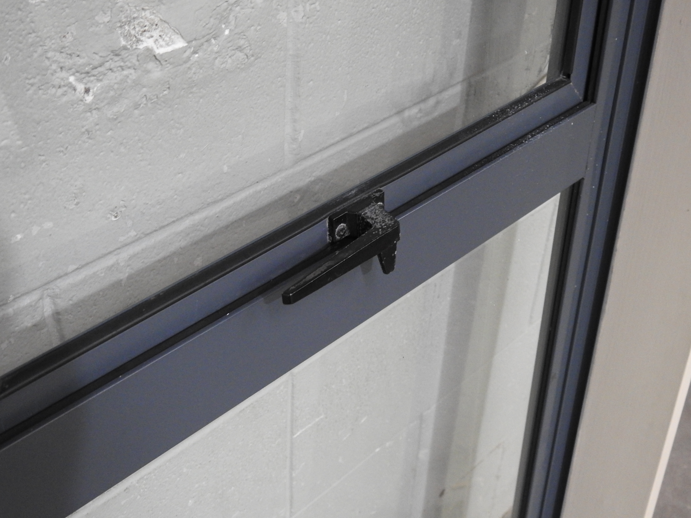 Denim Blue Aluminium French Doors With Sidelights