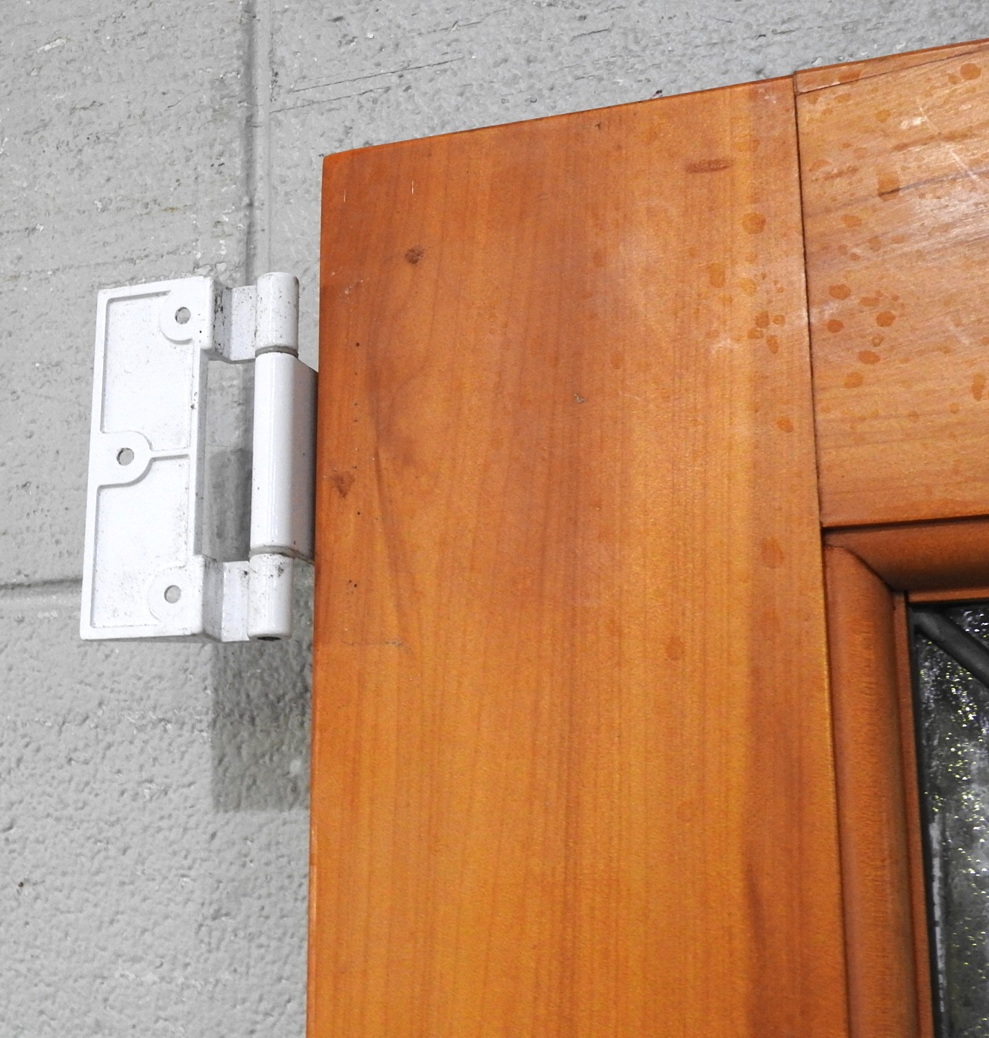 Wooden Villa Style Leadlight Door - Unhung
