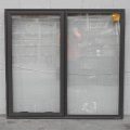 Brown Aluminium Awning Window - Double Glazed