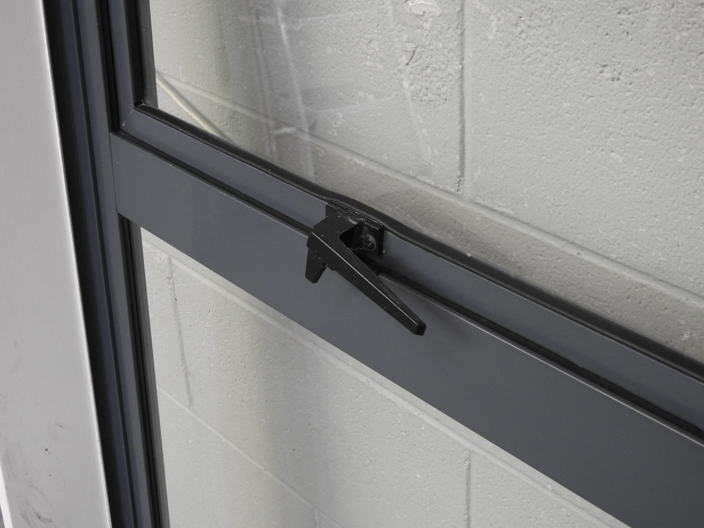 Denim Blue Aluminium French Doors With Sidelights