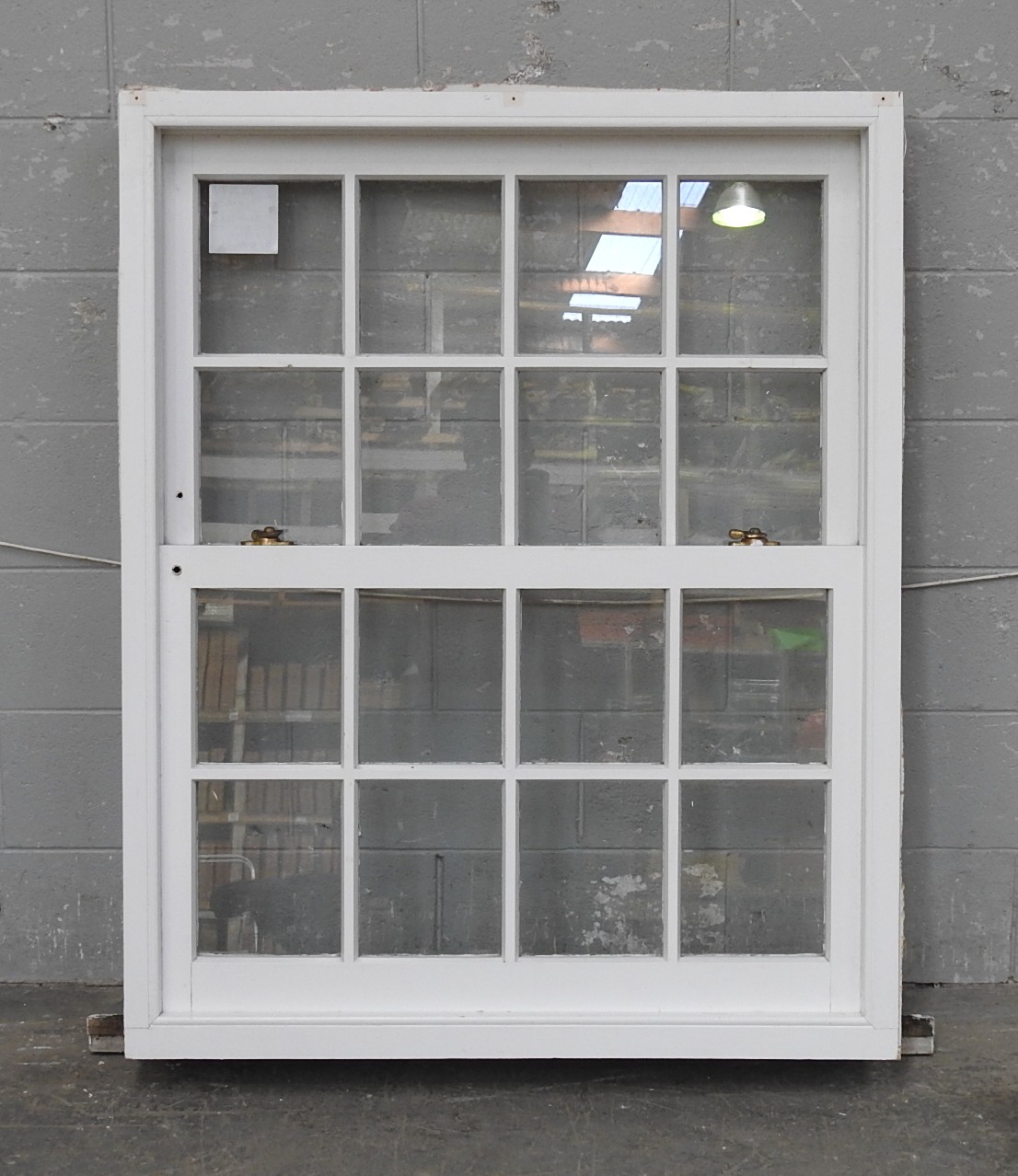 Colonial Style Wooden Double-Hung Window - Spring Type
