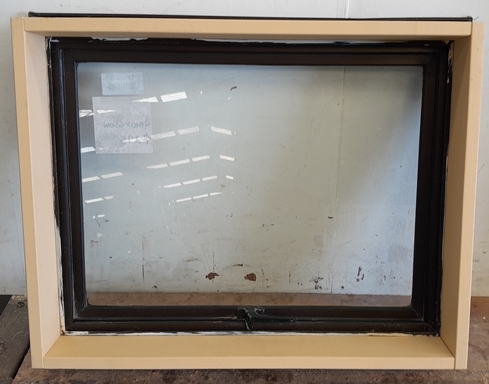 Bronze aluminium awning window
