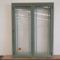 Mist green aluminium bi-fold door