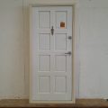 Wooden entrance door