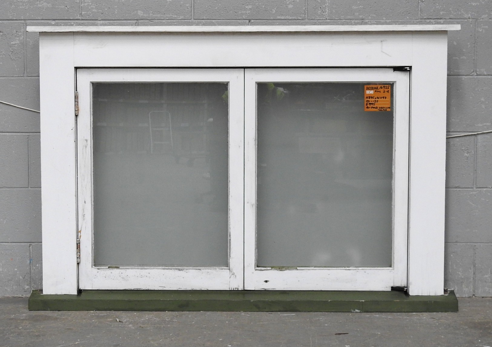 Wooden Bi-Fold Window - Opens Right To Left