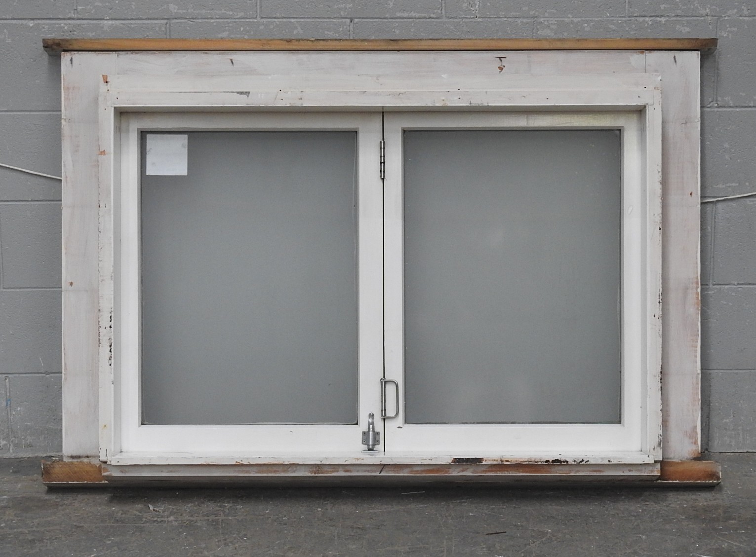 Wooden Bi-Fold Window - Opens Right To Left