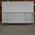 Appliance white aluminium window