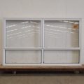 Appliance white aluminium window