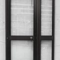Bronze Aluminium Door With Sidelight