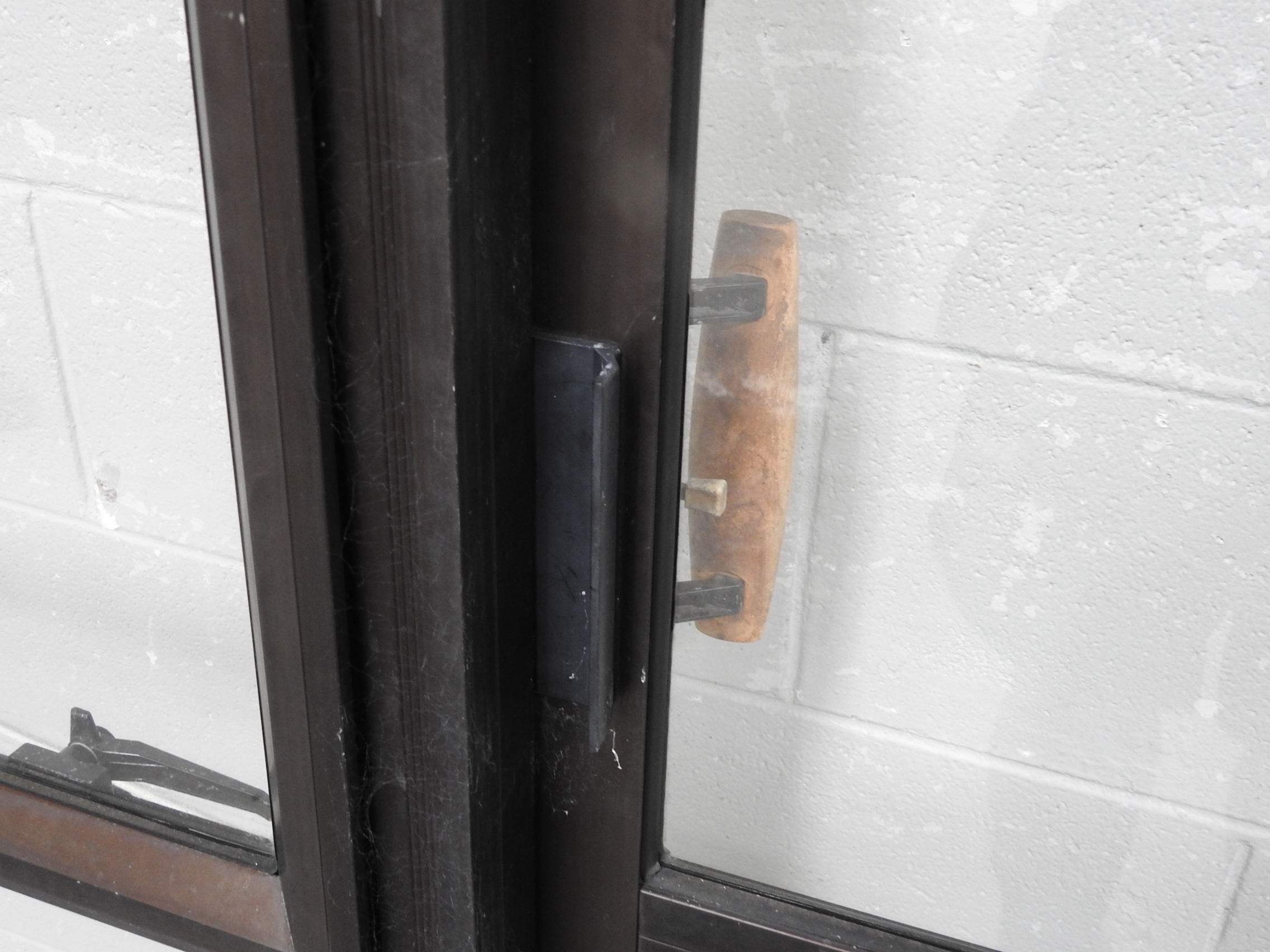 Dark Bronze Aluminium Sliding Door - Middle Door