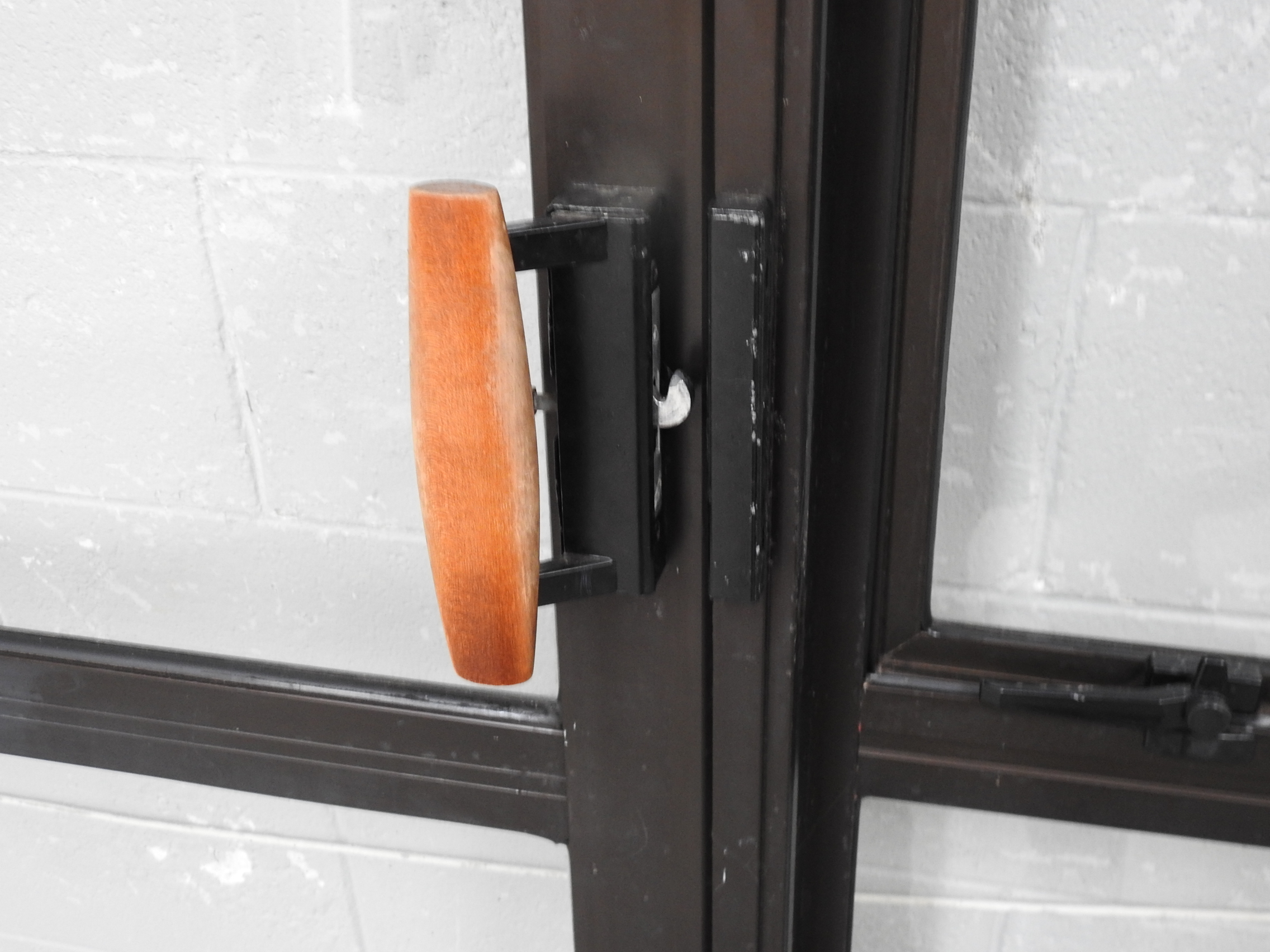 Dark Bronze Aluminium Sliding Door - Middle Door